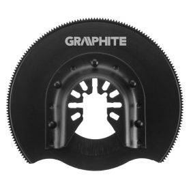   Multigép, rezgőgép lap, HSS, 87mm, félköríves fűrész, fémhez