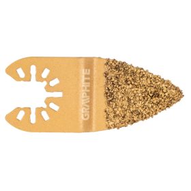   Multigép, rezgőgép lap, HCS, volframkarbid, 76mm, hegyes csiszolólap, kerámiához