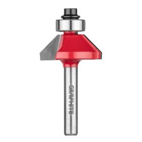 Felsőmaró kés, él-letörő 26.6x9.52mm, 6mm