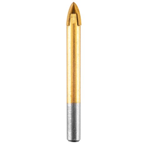 Univerzális 4 élű üvegfúró, fa, műanyag, fém, kőzet, kerámia fúráshoz, 12mm