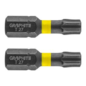 Torziós ütvecsavarozó bit Torx 27x25mm, 2db