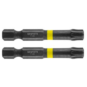 Torziós ütvecsavarozó bit Torx 40x50mm, 2db