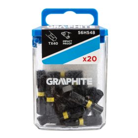 Torziós ütvecsavarozó bit Torx 40x25mm, 20db