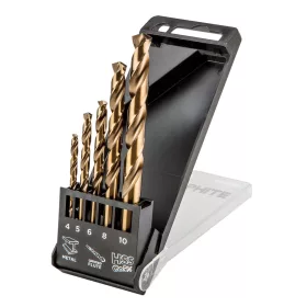 Csigafúró készlet HSS-Cobalt, 4-10mm, 5db