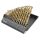 Csigafúró készlet HSS TITÁN bevonattal 1.0 - 10.0mm, 19db