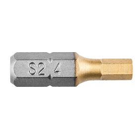   Csavarhúzó bit imbusz 4, 25mm, 1/4", 2db, min. rendelés: 3cs