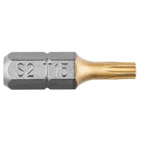   Csavarhúzó bit Torx 15, 25mm, 1/4", 2db, min. rendelés: 3cs