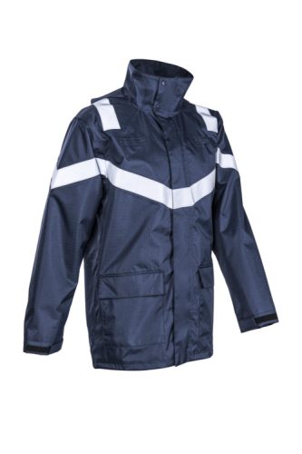 DAGDA SÖTÉTKÉK LÁNGÁLLÓ PU ESŐKABÁT_2XL