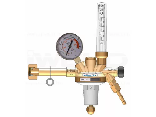 IWELD DYNAREG Argon rotaméteres nyomáscsökk.230/30l/min G1/2" (H)