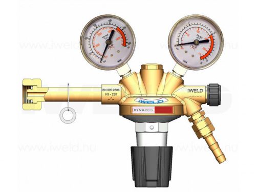IWELD DYNAREG Hidrogén nyomáscsökkentő 230/10bar