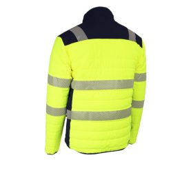 FLAKE FLUO SÁRGA/SÖTÉTKÉK THERMO DZSEKI_2XL