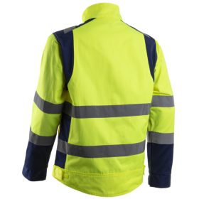 HIBANA KABÁT HV SÁRGA ÉS SÖTÉTKÉK SZÍNBEN_3XL