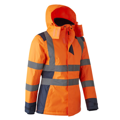 HORA FLUO NARANCS/SÖTÉTKÉK NŐI TÉLIKABÁT_S