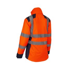 HORA FLUO NARANCS/SÖTÉTKÉK NŐI TÉLIKABÁT_2XL