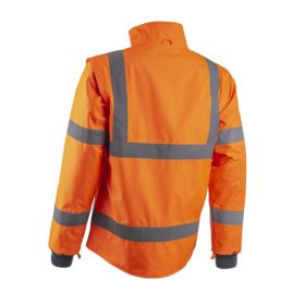 KAZAN KOMBINÁLHATÓ 2/1 HI-VIZ NARANCS DZSEKI_4XL