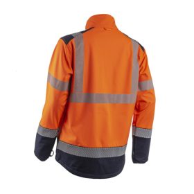 KAZAN KOMBINÁLHATÓ HI-VIZ NARANCS SOFTSHELL FELSŐ_S