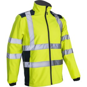 KANPA HI-VIZ SÁRGA SOFTSHELL DZSEKI_M