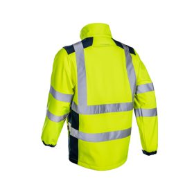 KANPA HI-VIZ SÁRGA SOFTSHELL DZSEKI_S