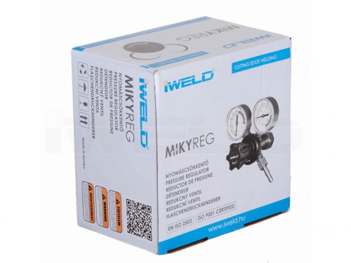 IWELD MIKYREG Széndioxid nyomáscsökkentő 230/22l/min W21,8x1/14" Jobb
