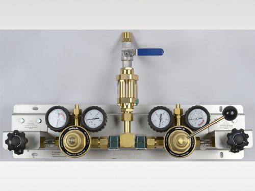 IWELD fél-automata lefejtő állomás oxigén gázhoz (20bar)