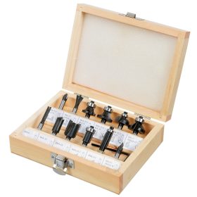 Felsőmaró készlet 12db, 6mm