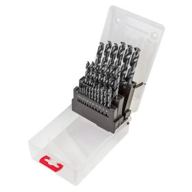 Csigafúró készlet HSS-G, 1-13mm, 25db