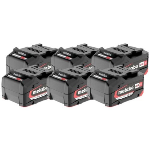 Szett 6 x Li-Power Akkupack 18 V/4.0 Ah
