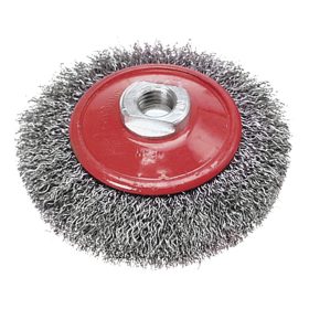 Drótkorong, tányérkefe hullámos 100mm M14