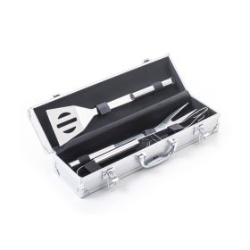 G21 Grillező segédeszköz szett 3 db, alumínium koffer