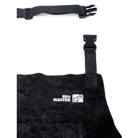 BBQ Master hőálló bőr grillkötény