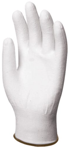 SZERELŐKESZTYŰ, VÁGÁSBIZTOS HPPE, FEHÉR PU TENYÉRREL_7