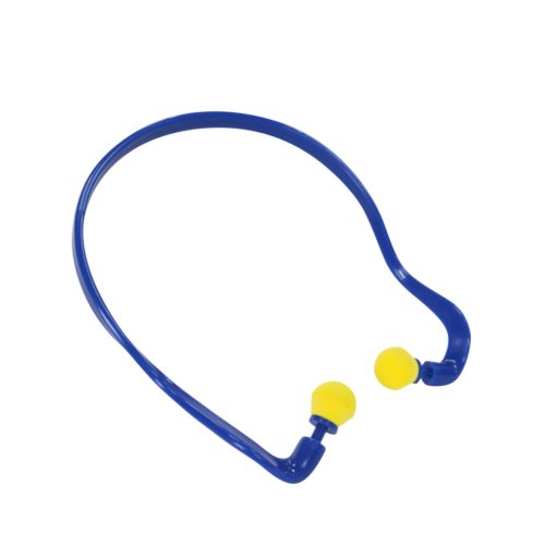 Curveband Bell PU pántos füldugó - félgömb alakú füldugóval