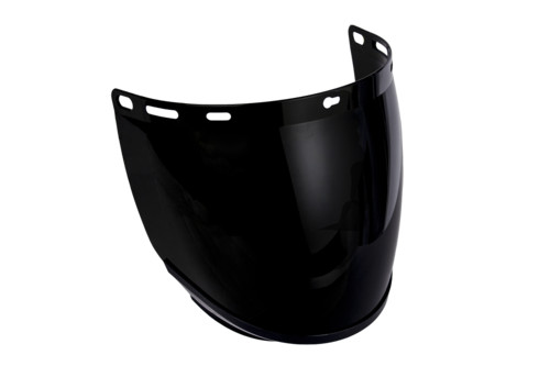 VISIFLEX FÜSTSZÍNŰ POLIKARBONÁT/ABS ARCVÉDŐ