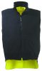 HI-WAY polár bélés mellény, hi-viz sÁrga, 3M L