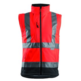 FLUO SOFTSHELL 2/1 DZSEKI PIROS/KÉK_XL