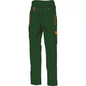 védőnadrág láncfűrészhez L