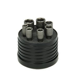 bitkészlet 7db 1/4 mágneses