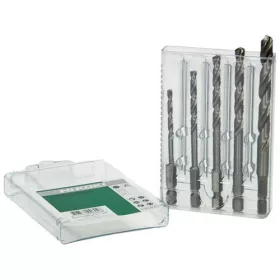 fúrószár szett 5db HSS-G 1/4