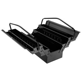 Szerszámosláda, szerszámláda fém, 5 rekesz, 55x20x21cm