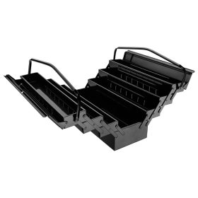 Szerszámosláda, szerszámláda fém, 7 rekesz, 55x20x27cm