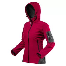  Női softshell, víz- és szélálló munkadzseki, vízállóság:8000, lélegző:1000, S