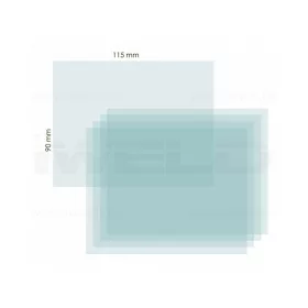 S998C külső védőplexi Aut. heg. fejpajzshoz (90X115mm)