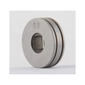 Huzaltoló görgő 0.8-0.9mm recézett 25x7x7mm (MICROFLUX)