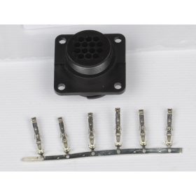   14 Pólusú vezérlőkábel csatlakozó aljzat (CUT 80,130 CNC PILOT)