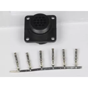   14 Pólusú vezérlőkábel csatlakozó aljzat (CUT 80,130 CNC PILOT)