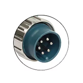 6 pólusú csatlakozó dugóMIG500 Synergic Pulse  (türkiz)