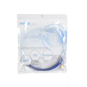 Huzalvezető spirál szigetelt (0,8-1,0) 3.4m kék