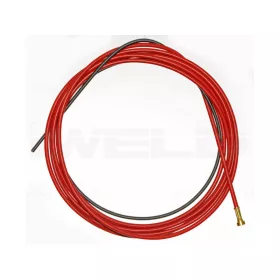 Huzalvezető spirál szigetelt (1,0-1,2) 5.4m piros
