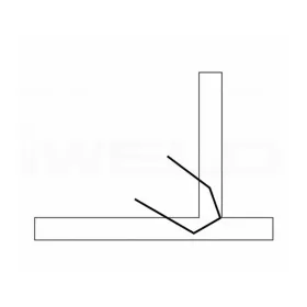   IWELD műa. tűző gép kapocs, belső sarok 0,8mm (100db/cs)