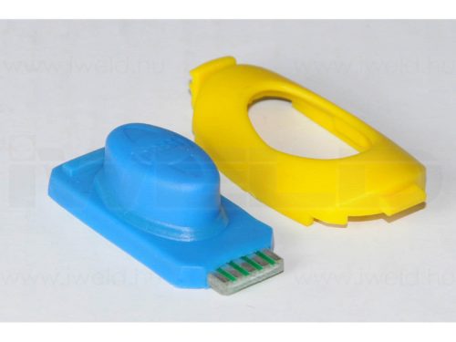 IWELD TIG dupla nyomógombpanel (kék/narancs, régi típusú pisztolyhoz)